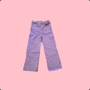 Art Class Girls' Wide Leg Lilac Purple Mineral Rinse Denim Jeans 8Y